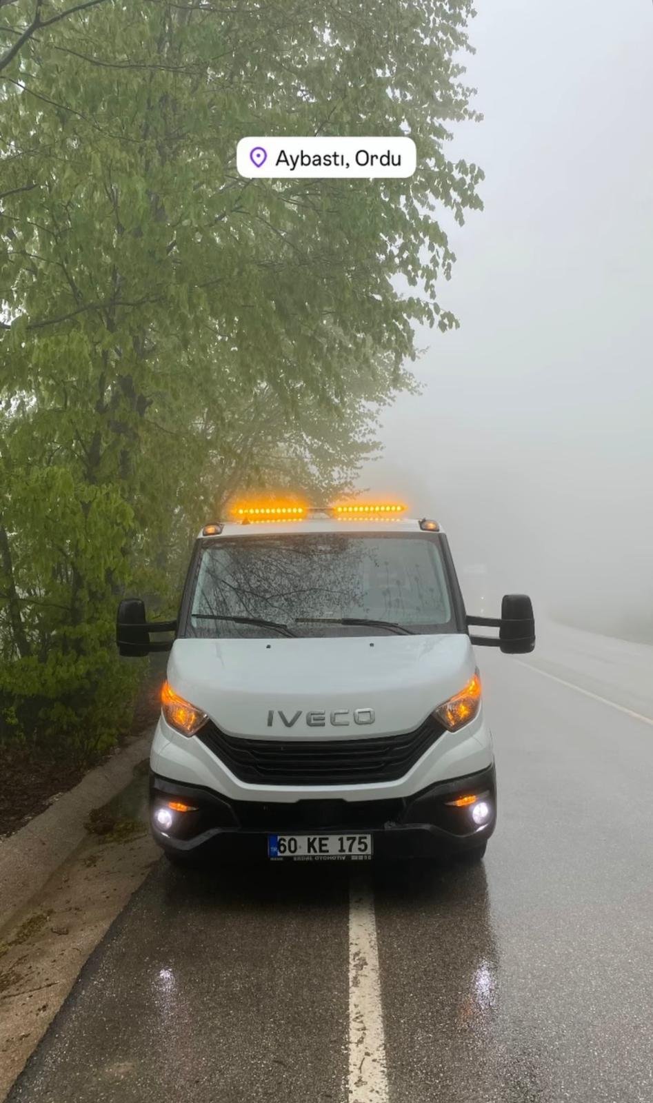 Aybastı Niksar Sisli Hava Acil Yol Yardım